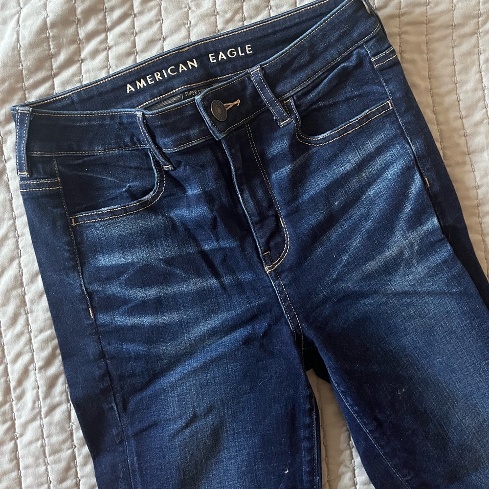AEO hi-rise jegging super stretch